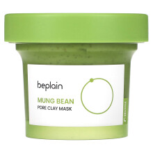 Beplain, Mungbohne, Poren-Ton Schönheitsmaske, 4,05 fl oz (120 ml)