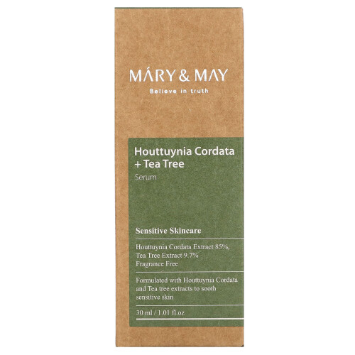 Houttuynia Cordata + Tea Tree Serum, 1.01 fl oz (30 ml) 1