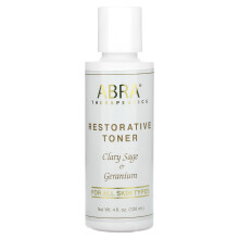 Abra Therapeutics, Restaurierendes Gesichtswasser, Muskatellersalbei & Geranie, 4 fl oz (120 ml)