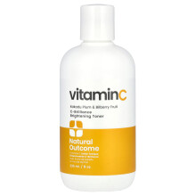Natural Outcome, Vitamin C, C-Brilliance Aufhellendes Gesichtswasser, Duftstofffrei, 8 Unzen (235 ml)