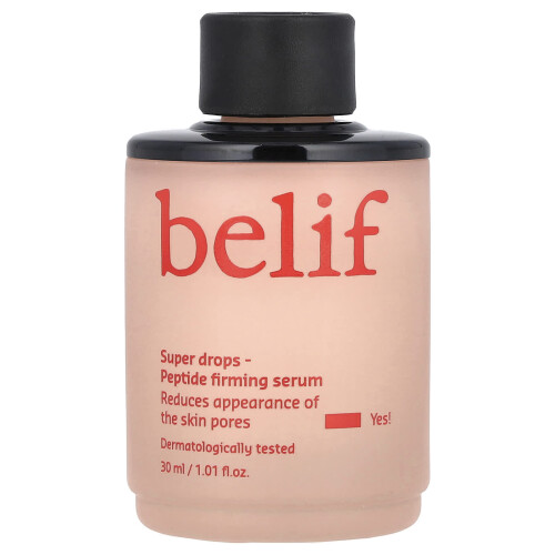 belif, Super Drops, Πεπτιδική Ενισχυτική Σερουμ, 1.01 fl oz (30 ml)