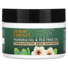 Desert Essence, Therapeutische Hautsalbe, Manukaöl & Teebaumöl, 1 fl oz (29,5 ml)