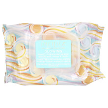 Pacifica, Makeup Remover Wipes, Glowing , Glycolic Acid, Orange & Vanilla, 30 Pre-Moistened Towelettes