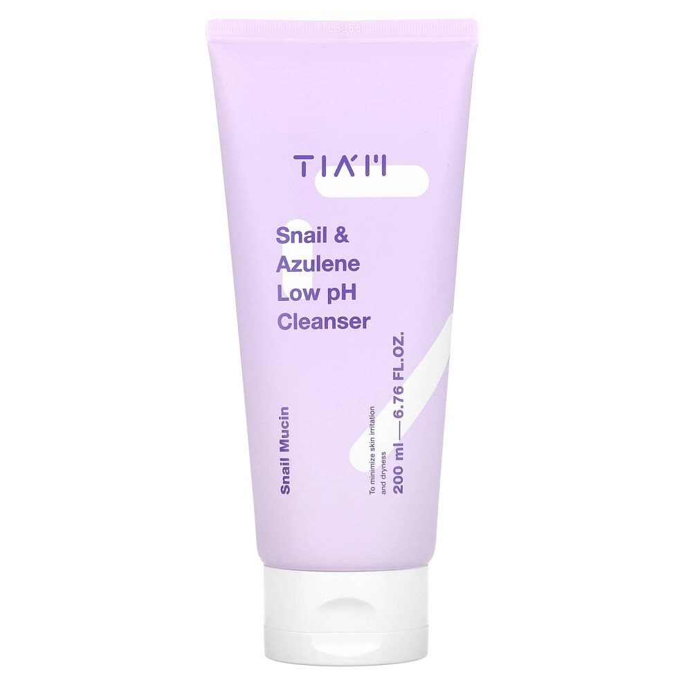 Tiam , Snail & Azulene Low Ph Cleanser, 6.76 Fl Oz (200 Ml)