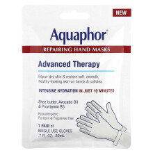 Aquaphor, Reparierende Handmasken, 1 Paar, 0,7 fl oz (20 ml)