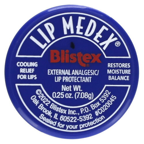 Blistex Blistex, Lip Medex, 3 Jars 0.25 oz (7.08 g) Each