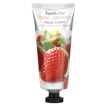 FARMSTAY Synlig Forskel Håndcreme Jordbær 100ml