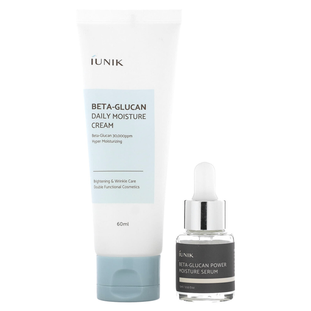Iunik - Beta-Glucan Edition Skincare Set 2026 Version - 2 Pcs - Image 5