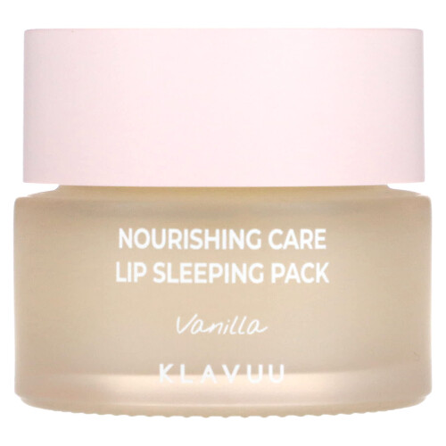 KLAVUU, Nährende Pflege, Lip Sleeping Pack, Vanille, 0,70 oz (20 g)