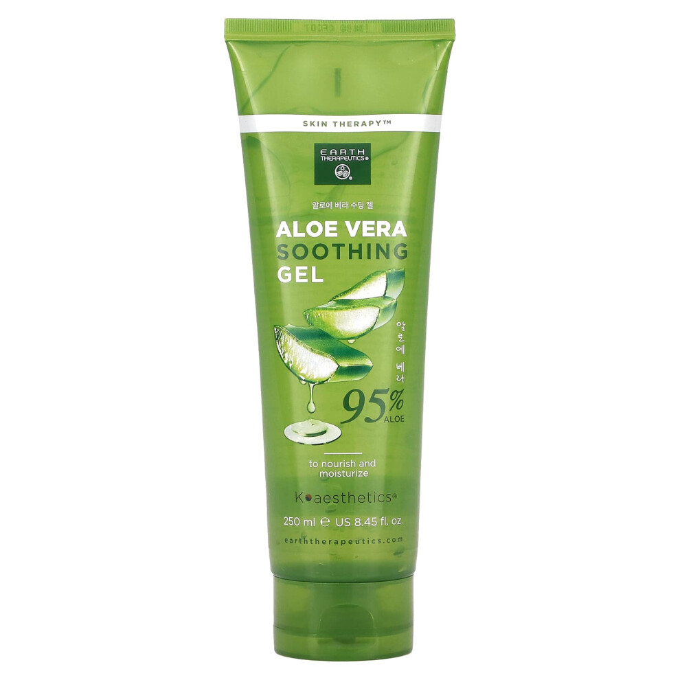 Earth Therapeutics , Aloe Vera Soothing Gel, 8.45 Fl Oz (250 Ml)