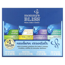 Mommy's Bliss, Neugeborenen-Essentials, 4-teiliges Set