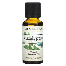 Dr. Mercola, Bio Ätherisches Öl, Eukalyptus, 1 fl oz (30 ml)