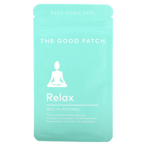 The Good Patch, Entspannung, 4 Pflaster