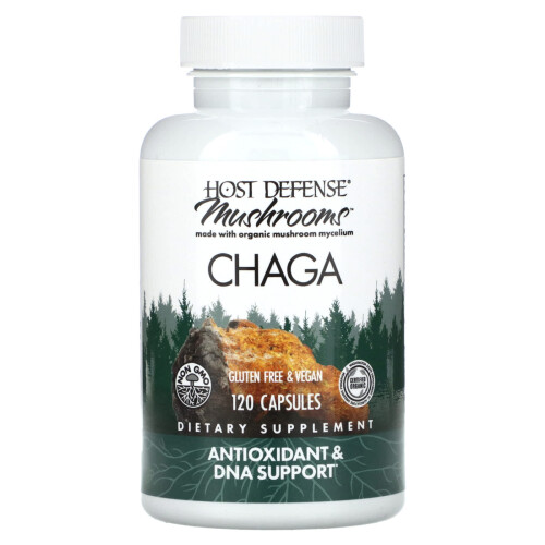 Host Defense, Champignons, Chaga, 120 Gélules 1