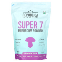 LA Republica, Super 7 Pilzpulver, 8 oz (227 g)