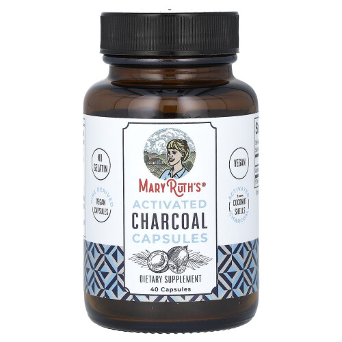 MaryRuth's, Capsules de Charbon Activé, 40 Capsules 2