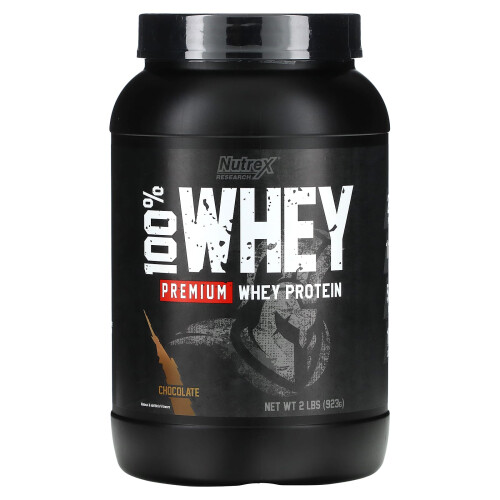Nutrex Research, 100% Premium Molkenprotein, Schokolade, 2 Pfund (923 g)