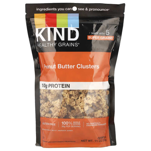 KIND Bars Healthy Grains, Granola-Cluster, Erdnussbutter