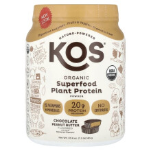 Poudre de Protéine Végétale Superaliment Bio, Beurre de Cacahuète Chocolat