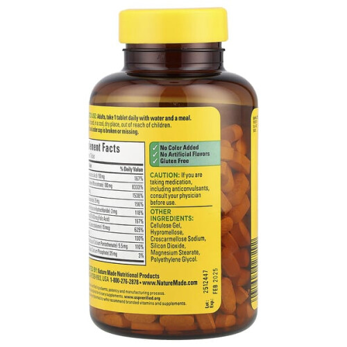 Nature Made Super-B Complex with Vitamin C 1
