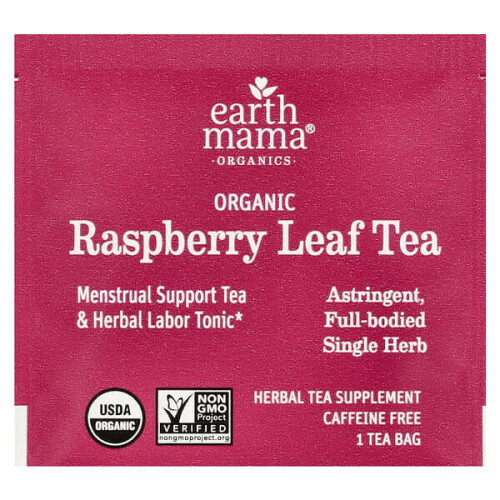 100% Organic Raspberry Leaf Tea, Caffeine Free 2