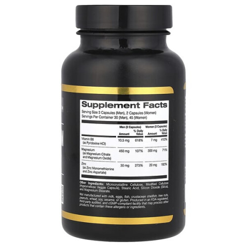 Sport, Zinc, Magnésium et Vitamine B6 1