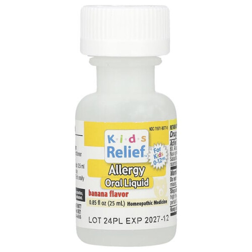 Kids Relief, Solution Buccale Allergies, 0-12 Ans, Banane 2