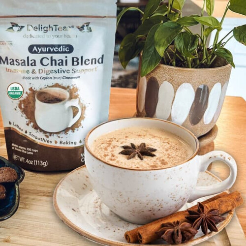 Ayurvedic Masala Chai Blend, Caffeine Free 2