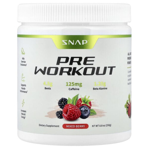 Pre Workout, Gemischte Beeren