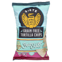 Chips de Tortilla Sans Céréales, Sel Marin