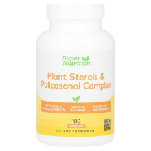 Plant Sterols & Policosanol Complex with Folate, Guggul Extract, Soy Germ Extract, and Oat Bran