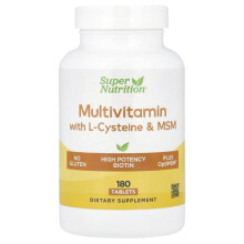 Multivitamines avec L-Cystéine, MSM, Vitamine A et Biotine