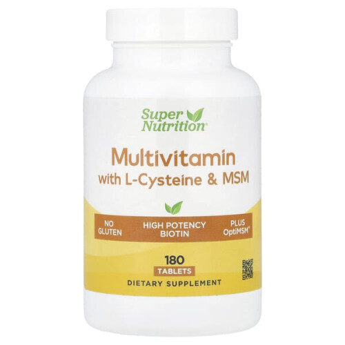 Multivitamines avec L-Cystéine, MSM, Vitamine A et Biotine