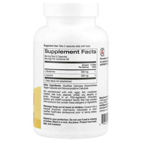 L-Glutamine + L-Leucine 1