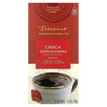Tisane aux Champignons Biologiques, Chaga Ashwagandha, Crème Caramel, Sans Caféine
