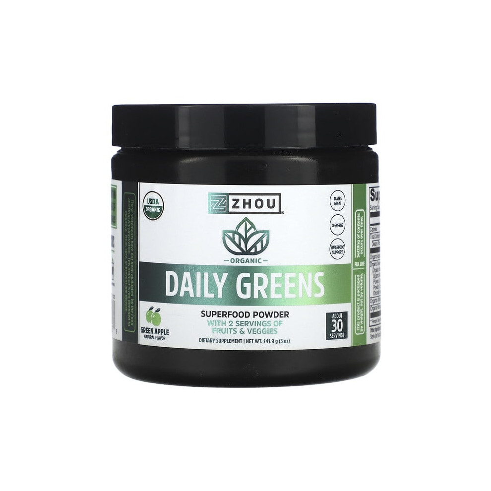 Organic Daily Greens, Green Apple