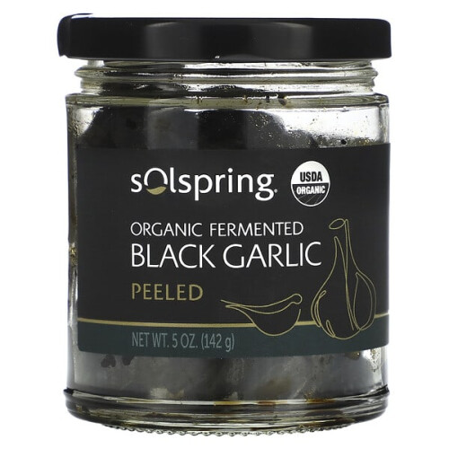 Solspring, Bio Fermentierter Schwarzer Knoblauch