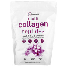 Peptides de Collagène Multi, Non Aromatisé