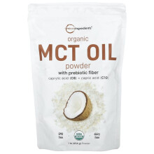 Bio-MCT-Öl-Pulver mit präbiotischen Fasern