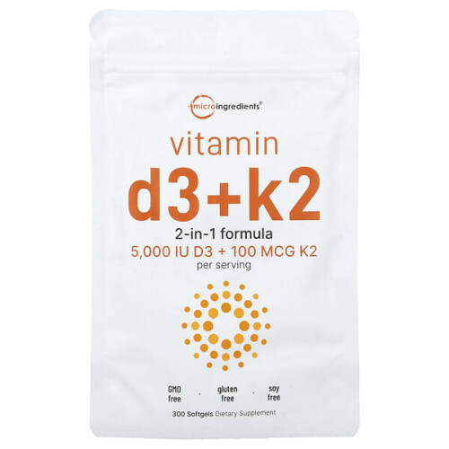 Vitamin D3 + K2