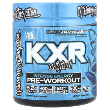KXR Original, Intense Energy Pre-Workout, Blauer Haigummibärchen