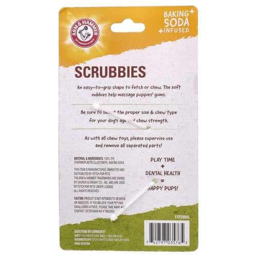 Scrubbies, Jouet Dentaire pour Chiots, Boomerang 1