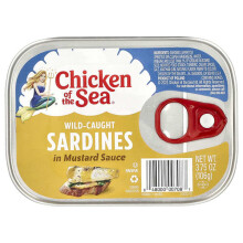 Wild Caught Sardines in Mustard Sauce
