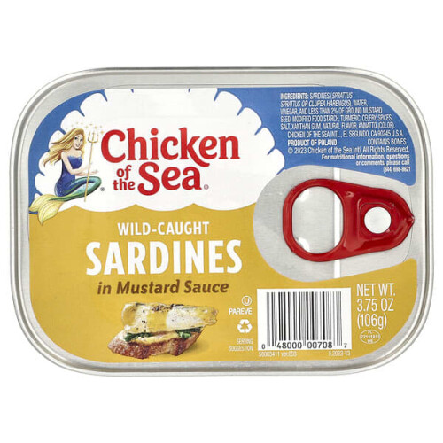 Wild Caught Sardines in Mustard Sauce