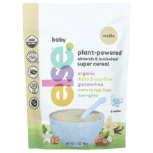 Baby, Pflanzlich-Power Mandeln & Buchweizen Super-Müsli, 6+ Monate, Vanille