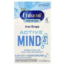 Fer-In-Sol, Iron Drops, Active Minds, 0-24 Months