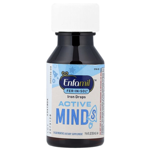 Fer-In-Sol, Iron Drops, Active Minds, 0-24 Months 2
