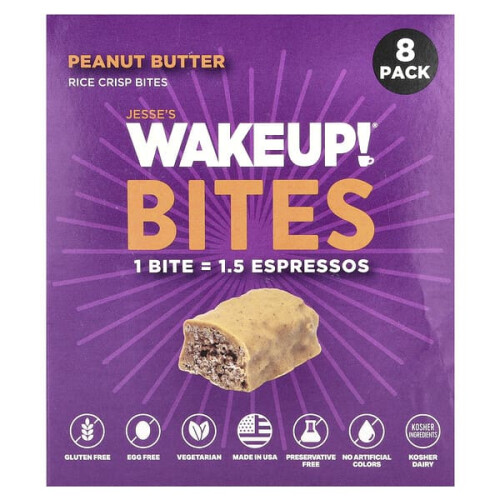 Rice Crisp Bites, Erdnussbutter