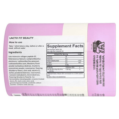 Probiotique, Beauté 1