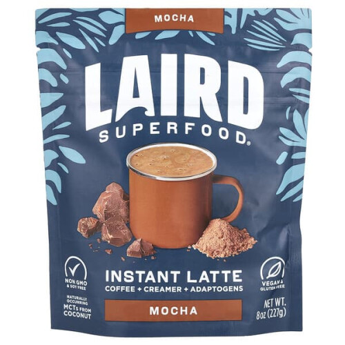 Latte Instantané, Café + Crémier + Adaptogènes, Mocha